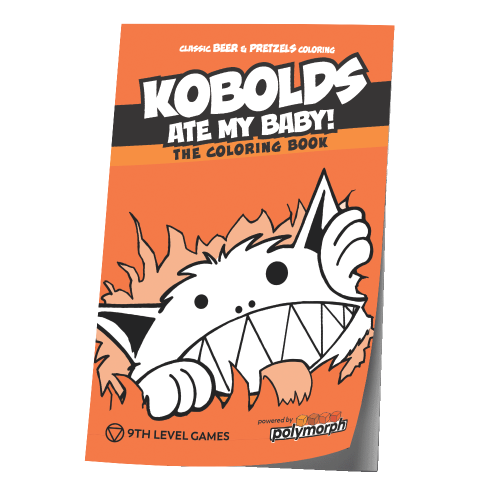 Kobolds Ate My Baby Coloring Book