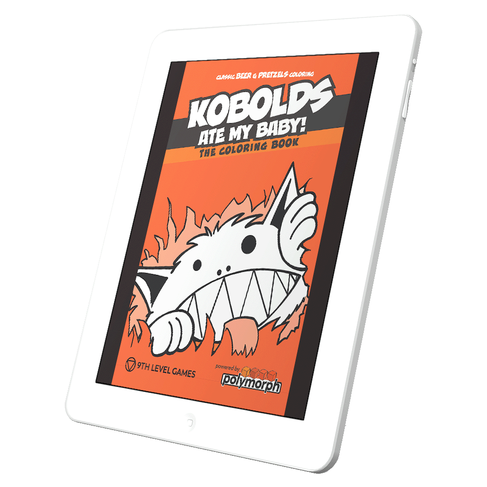 Kobolds Ate My Baby Coloring Book