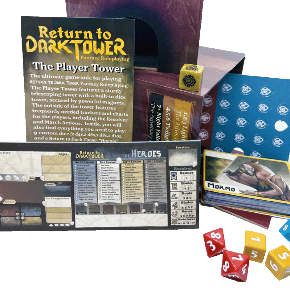 Return to Dark Tower RPG Player Tower