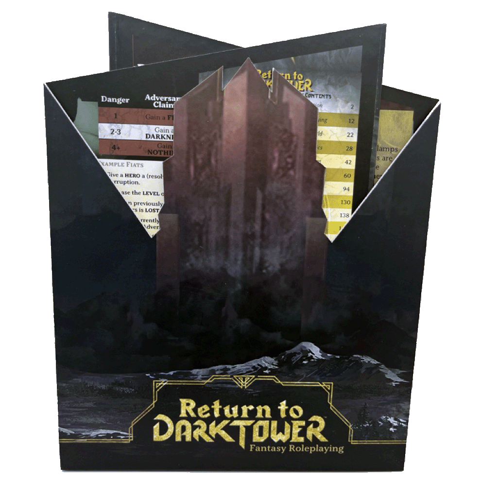 Return to Dark Tower RPG Adversary Screen Return to Dark Tower RPG Adversary Screen