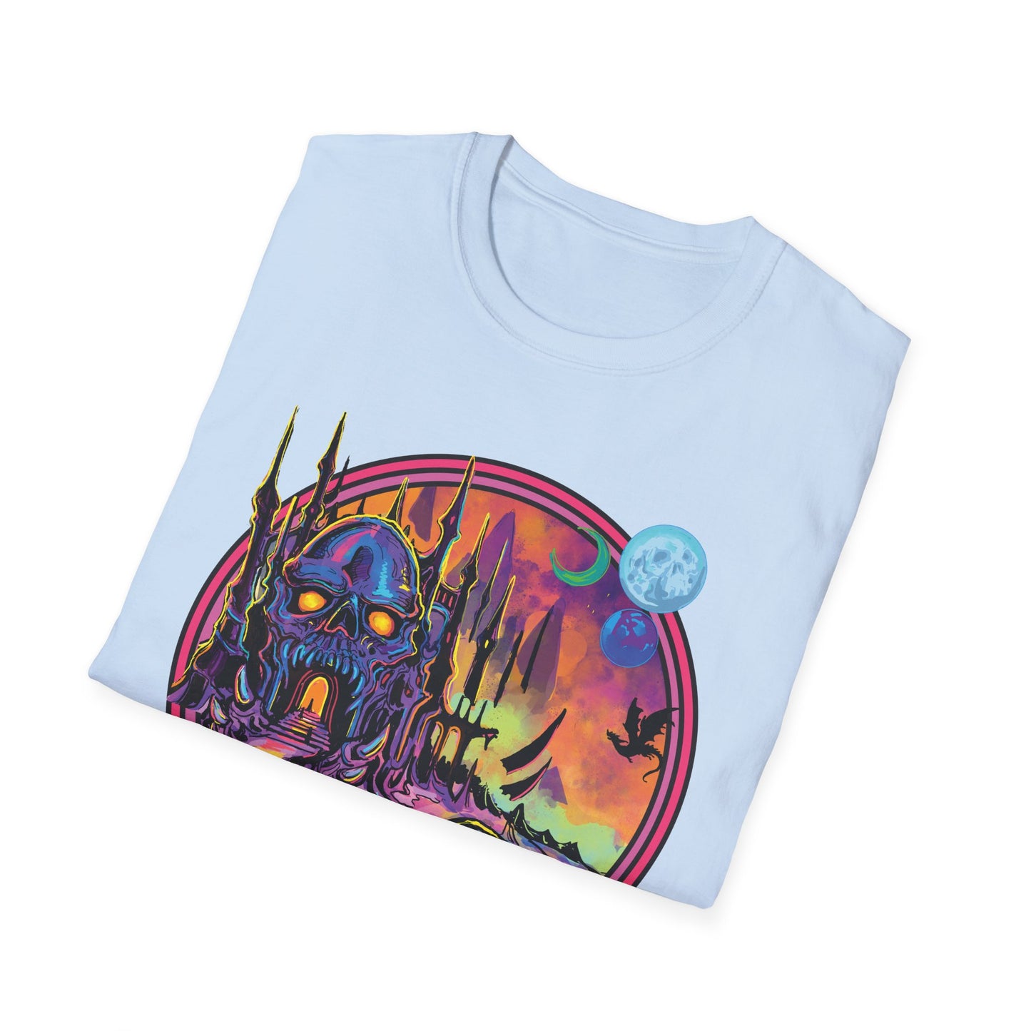Mazes Melting Skull Tee