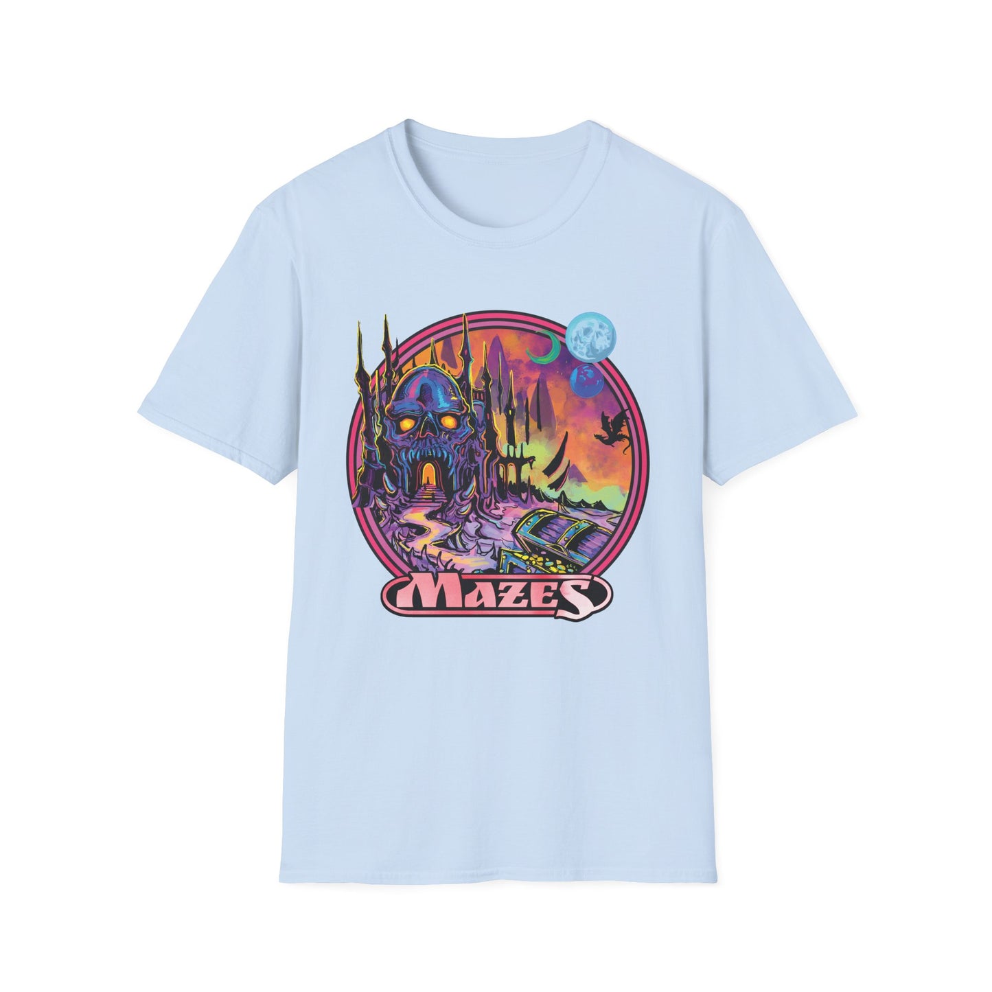 Mazes Melting Skull Tee