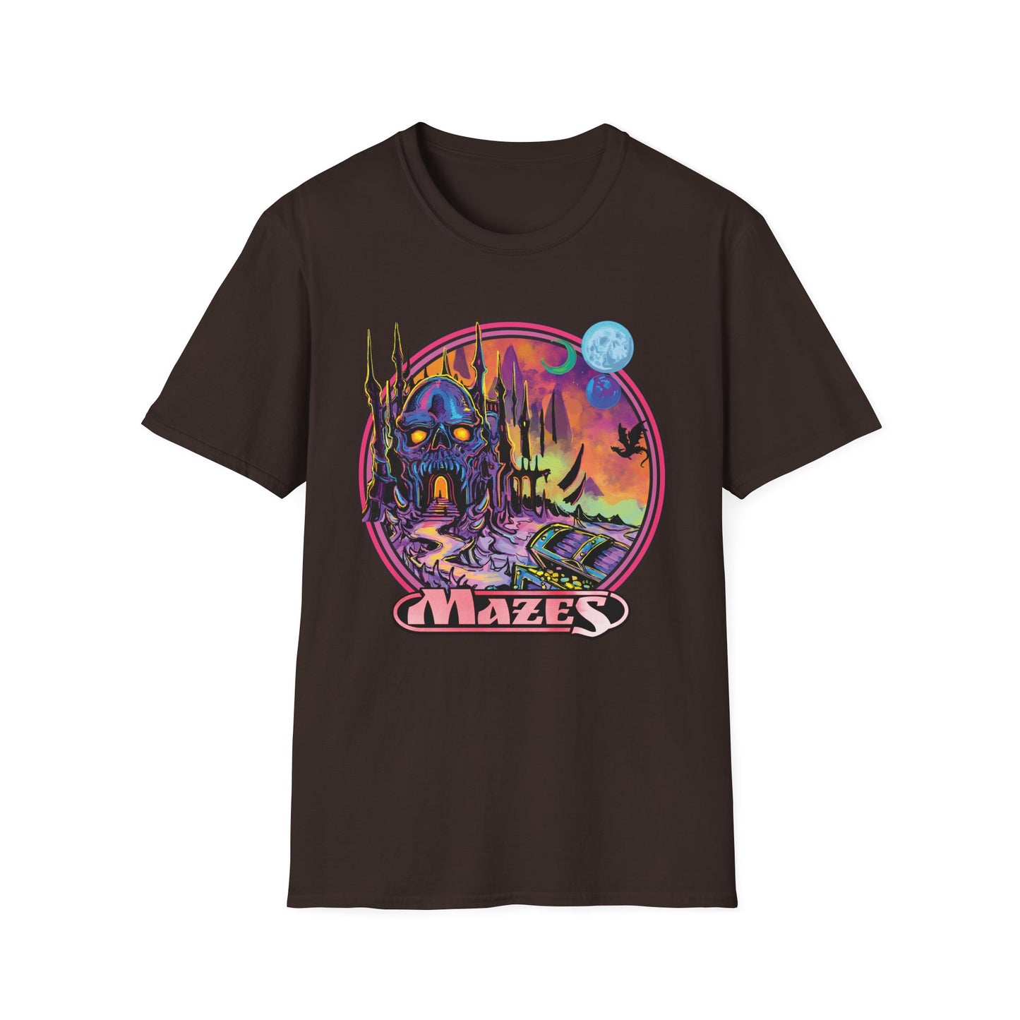Mazes Melting Skull Tee