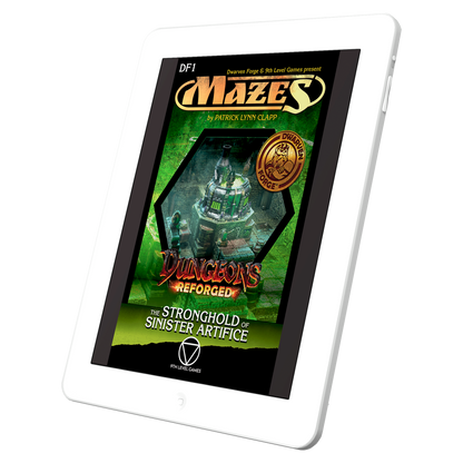 Mazes DF1 Module: The Stronghold of Sinister Artifice
