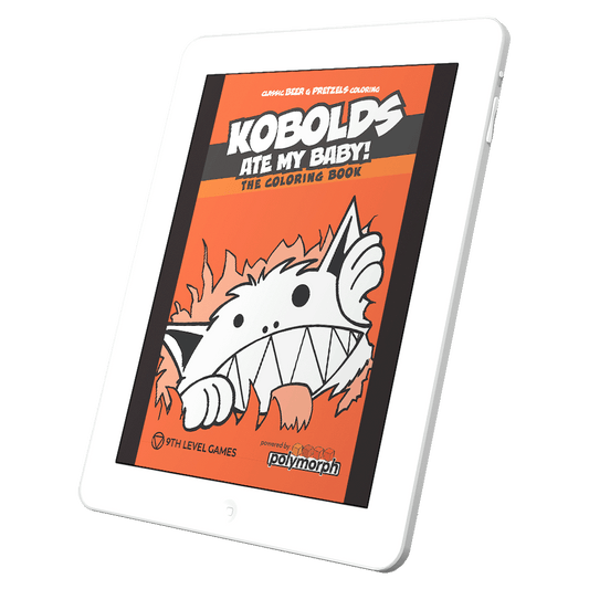 Kobolds Ate My Baby Coloring Book