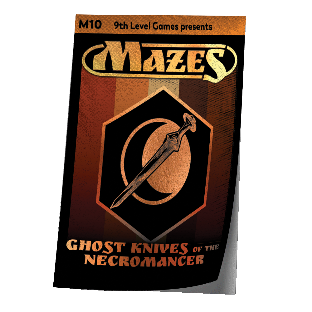 Mazes Fantasy Roleplaying Module 10: Ghost Knives of the Necromancer ...