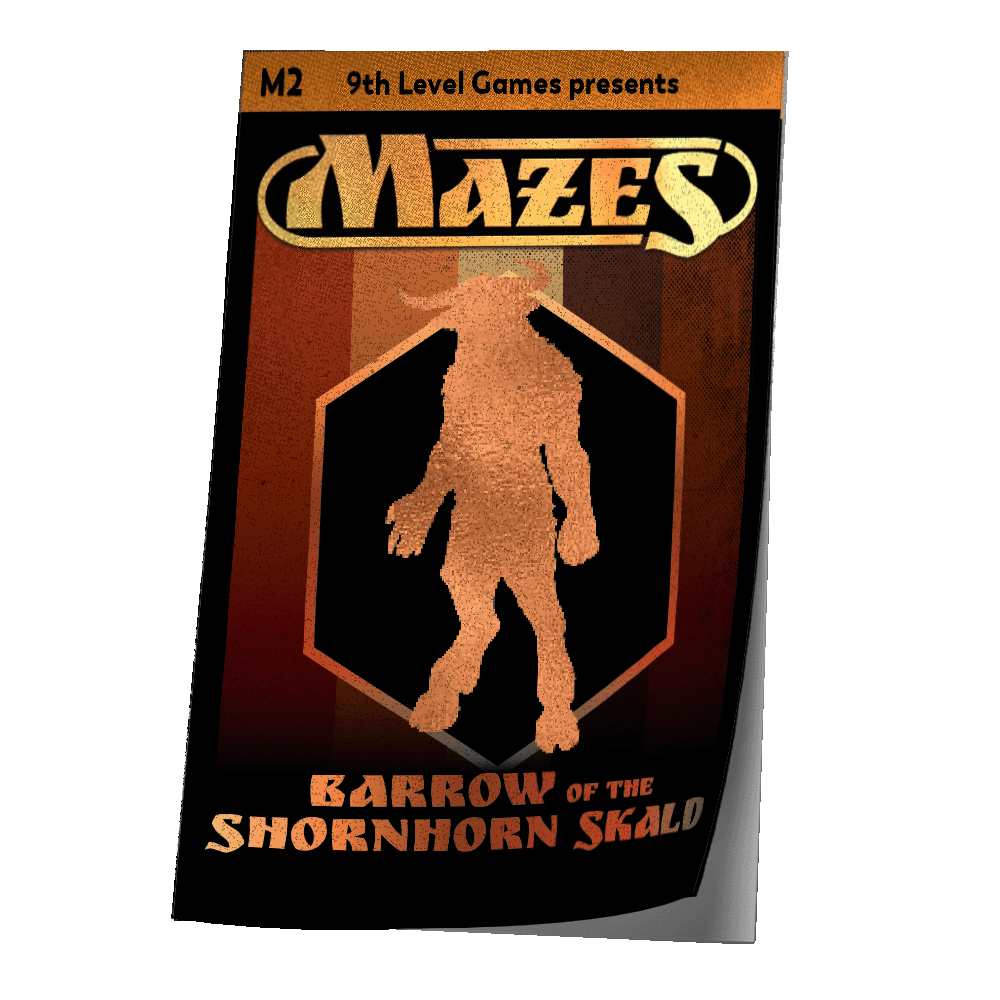 Mazes Fantasy Roleplaying Module 2: Barrow of the Shornhorn Skald