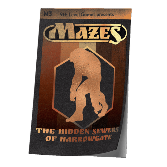 Mazes Fantasy Roleplaying Module 3: The Hidden Sewers of Harrowgate