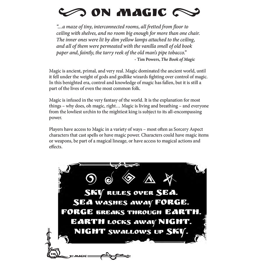 Mazes Fantasy Roleplaying